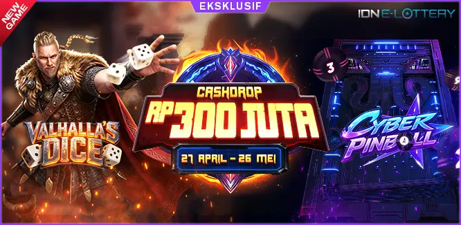 Cyber Pinball & Valhalla's Dice Cash Drop